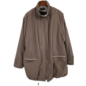 VTG Forecaster Of Boston Womens Winter Coat Brown 3XL Plus 24W Lined Jacket Long